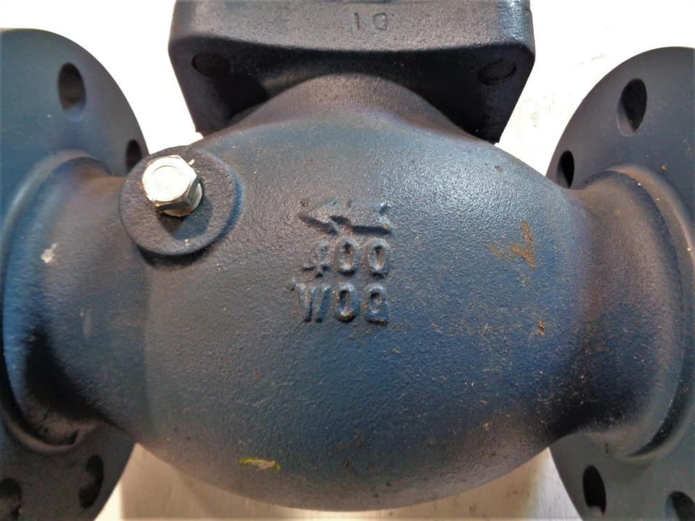 Rego 3" 400 WOG Refrigeration Globe Valve, Ductile Iron, A7517FP